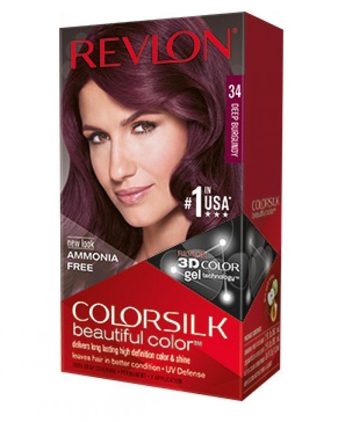 Revlon Colorsilk Hair Color Deep Burgundy 34 59 10ml