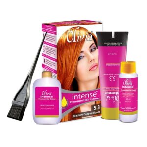 Olivia Intense Medium Copper Blonde Hair Colour Trynow Pk