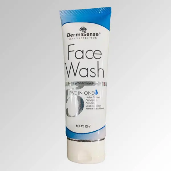derma sense face wash